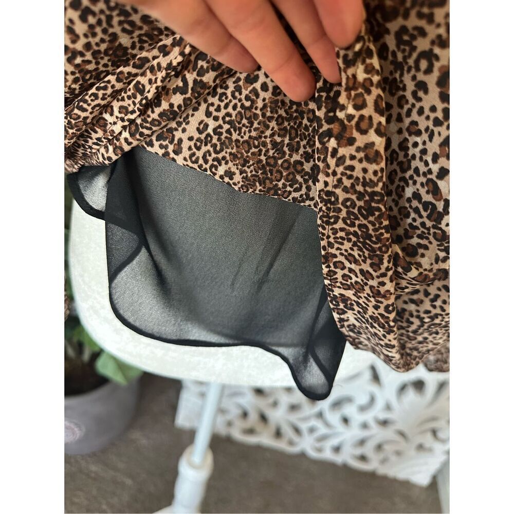 1.STATE‎ Cold Shoulder Ruffle Sleeve Blouse - Picture 7 of 9
